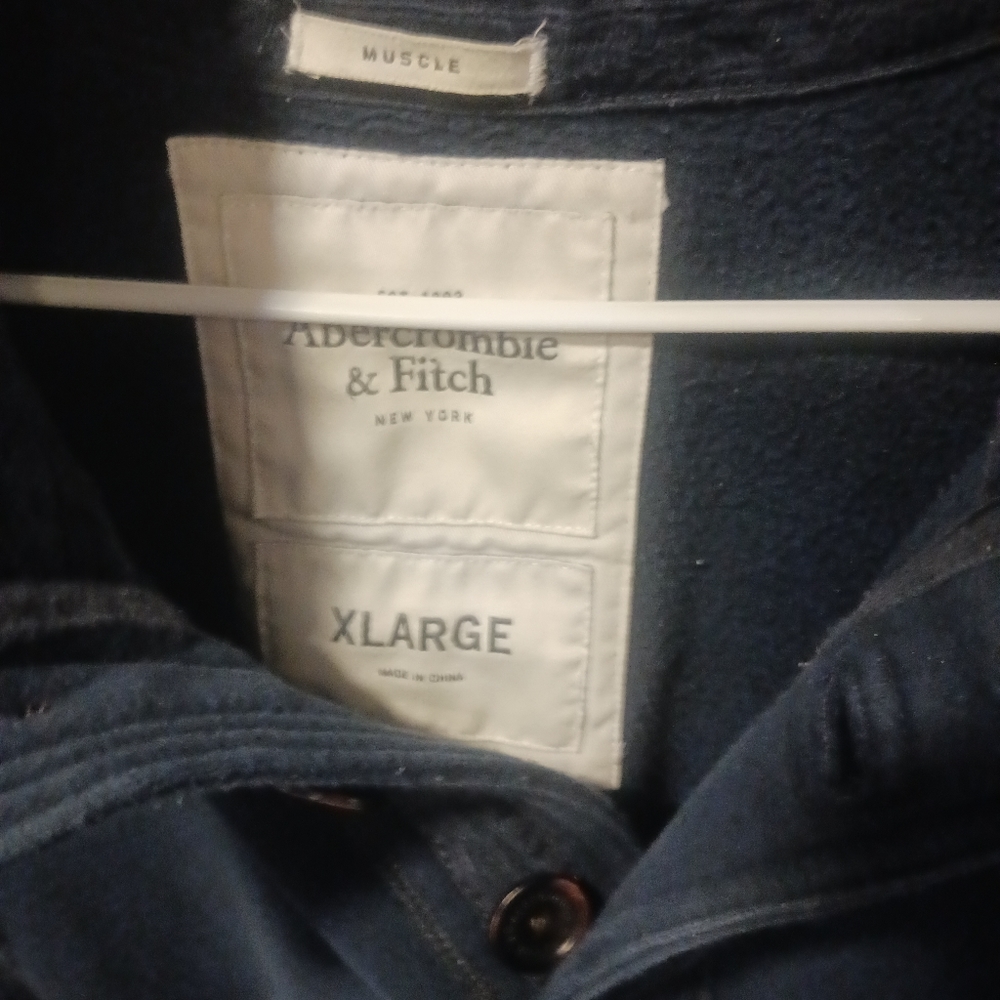 Abercrombie and Fitch  collared sweatshirt